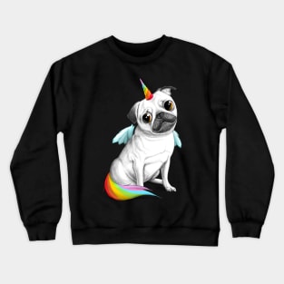 Pug unicorn Crewneck Sweatshirt